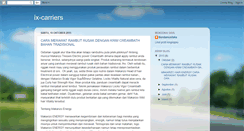 Desktop Screenshot of ix-carriers.blogspot.com