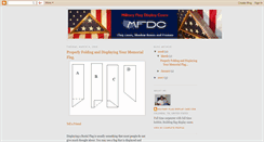 Desktop Screenshot of militaryflagdisplaycase.blogspot.com