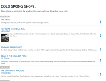 Tablet Screenshot of coldspringshops.blogspot.com