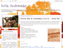 Tablet Screenshot of desbravarcoiris.blogspot.com
