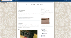 Desktop Screenshot of belleoftheball-scbelle.blogspot.com