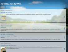 Tablet Screenshot of certaldonews.blogspot.com