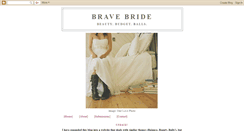 Desktop Screenshot of bravebride.blogspot.com