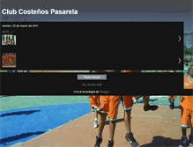 Tablet Screenshot of clubcostenos-pasarela.blogspot.com