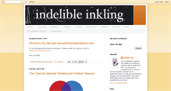 Desktop Screenshot of indelibleinkling.blogspot.com