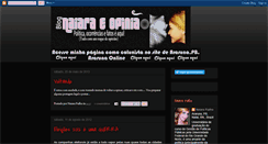 Desktop Screenshot of naiaraeopiniao.blogspot.com