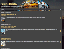 Tablet Screenshot of paulinembarclay.blogspot.com