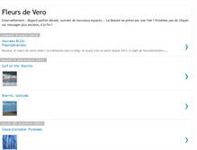 Tablet Screenshot of fleursdevero.blogspot.com