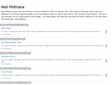 Tablet Screenshot of mahnishtana.blogspot.com