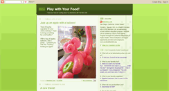 Desktop Screenshot of foodandart.blogspot.com