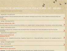 Tablet Screenshot of feiradeartesanatodepiracicaba.blogspot.com