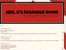 Tablet Screenshot of mrshsresourceroom.blogspot.com