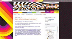 Desktop Screenshot of chocolazad.blogspot.com