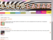 Tablet Screenshot of chocolazad.blogspot.com