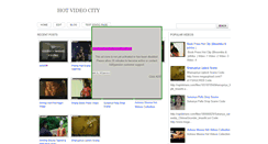 Desktop Screenshot of hotvideocity.blogspot.com