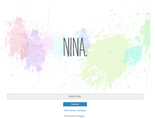Tablet Screenshot of ninananunana.blogspot.com