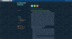 Desktop Screenshot of karakteristiknasional.blogspot.com