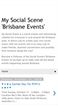 Mobile Screenshot of mysocialscene.blogspot.com