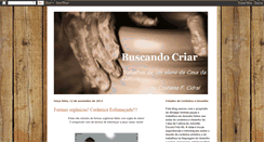 Desktop Screenshot of buscandocriar.blogspot.com