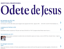 Tablet Screenshot of deputadaodetedejesus.blogspot.com