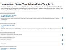 Tablet Screenshot of nonamanja.blogspot.com