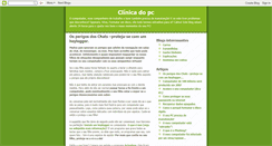 Desktop Screenshot of clinicadopc.blogspot.com