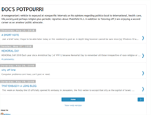 Tablet Screenshot of dpotpourri.blogspot.com