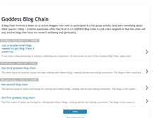 Tablet Screenshot of goddessblogchain.blogspot.com