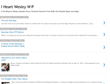 Tablet Screenshot of iheartwesleywp.blogspot.com