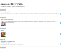 Tablet Screenshot of marcosdereferencia.blogspot.com
