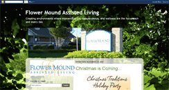 Desktop Screenshot of flowermoundassistedliving.blogspot.com