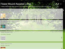 Tablet Screenshot of flowermoundassistedliving.blogspot.com