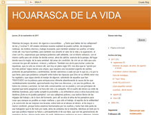 Tablet Screenshot of hojarascadelavida.blogspot.com