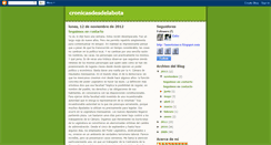 Desktop Screenshot of cronicasdesdelabota.blogspot.com