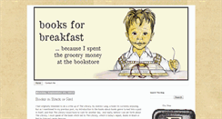 Desktop Screenshot of booksforbreakfast2.blogspot.com