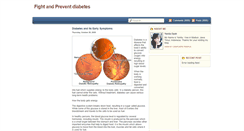 Desktop Screenshot of diabetesforhealthy.blogspot.com