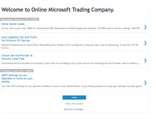 Tablet Screenshot of onlinemicrosoft.blogspot.com
