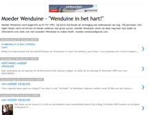 Tablet Screenshot of moederwenduine.blogspot.com