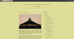 Desktop Screenshot of monkeyislandpostcards.blogspot.com