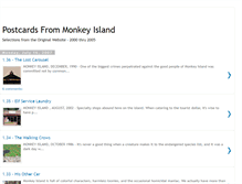 Tablet Screenshot of monkeyislandpostcards.blogspot.com