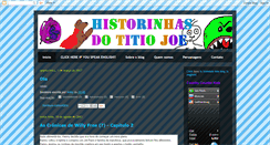 Desktop Screenshot of historinhasdotitiojoe.blogspot.com