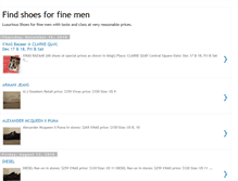 Tablet Screenshot of fineshoes.blogspot.com