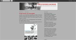 Desktop Screenshot of kriegsreisende.blogspot.com