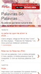 Mobile Screenshot of palavrasopalavras.blogspot.com