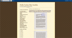 Desktop Screenshot of nullacaritassineiustitia.blogspot.com