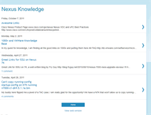 Tablet Screenshot of nexusknowledge.blogspot.com