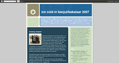 Desktop Screenshot of icecold2007.blogspot.com