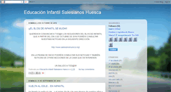 Desktop Screenshot of educacioninfantilsalesianoshuesca.blogspot.com